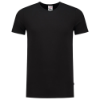 Afbeeldingen van TRICORP T-shirt elastaan Slim-Fit V-hals 101012 zwart XS