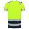 Afbeeldingen van TRICORP T-shirt High Vis bi-colour 103006 fluor geel/inkt 5XL