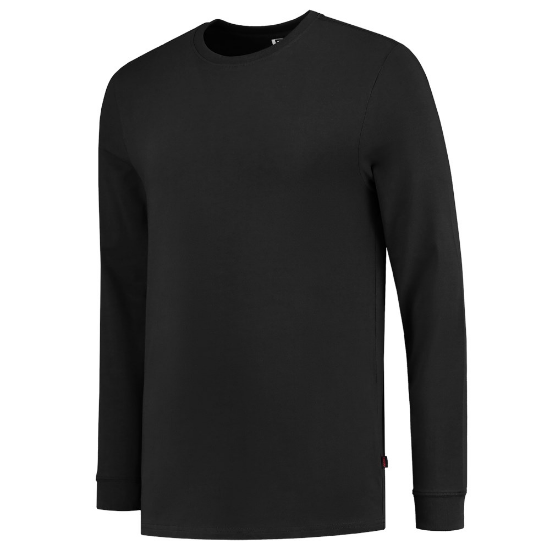 Afbeeldingen van TRICORP T-shirt met lange mouwen 60°C wasbaar 101015 zwart 8XL