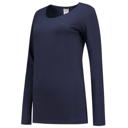 Afbeeldingen van TRICORP T-shirt met lange mouwen dames 101010 inkt L