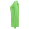 Afbeeldingen van TRICORP T-shirt met lange mouwen dames 101010 limoen S