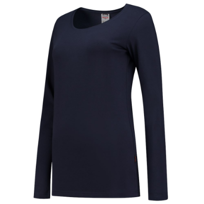 Afbeeldingen van TRICORP T-shirt met lange mouwen dames 101010 navy XS