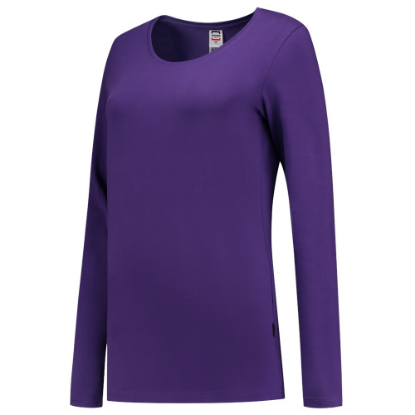 Afbeeldingen van TRICORP T-shirt met lange mouwen dames 101010 paars XS