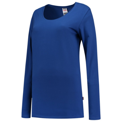 Afbeeldingen van TRICORP T-shirt met lange mouwen dames 101010 royal blauw XS