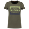 Afbeeldingen van TRICORP T-shirt Premium dames 104004 army M