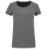Afbeeldingen van TRICORP T-shirt Premium Naden dames 104005 steengrijs melange M