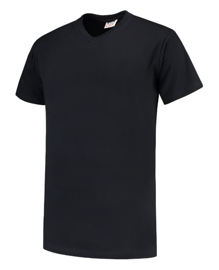 Afbeeldingen van TRICORP T-shirt V-hals 101007 navy XS