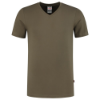 Afbeeldingen van TRICORP T-shirt V-hals Slim-Fit 101005 army L