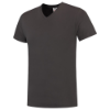 Afbeeldingen van TRICORP T-shirt V-hals Slim-Fit 101005 donkergrijs XL
