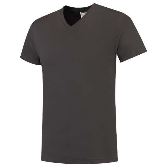Afbeeldingen van TRICORP T-shirt V-hals Slim-Fit 101005 donkergrijs XL