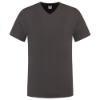 Afbeeldingen van TRICORP T-shirt V-hals Slim-Fit 101005 donkergrijs XL