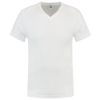 Afbeeldingen van TRICORP T-shirt V-hals Slim-Fit 101005 wit M
