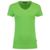 Afbeeldingen van TRICORP T-shirt V-hals Slim-Fit dames 101008 limoen S