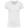 Afbeeldingen van TRICORP T-shirt V-hals Slim-Fit dames 101008 wit M