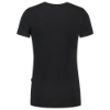 Afbeeldingen van TRICORP T-shirt V-hals Slim-Fit dames 101008 zwart S