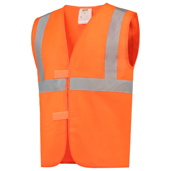 Afbeeldingen van TRICORP Veiligheidsvest ISO20471 453013 fluor oranje XL-2XL