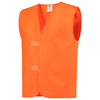 Afbeeldingen van TRICORP Veiligheidsvest zonder strepen 453012 fluor oranje 3XL-4XL
