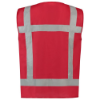 Afbeeldingen van TRICORP Vest reflectie 453014 fluor rood XS-S
