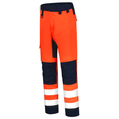 Afbeeldingen van TRICORP Werkbroek High Vis bi-colour 503011 fluor oranje/inkt 53