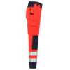 Afbeeldingen van TRICORP Werkbroek High Vis bi-colour 503011 fluor rood/inkt 66