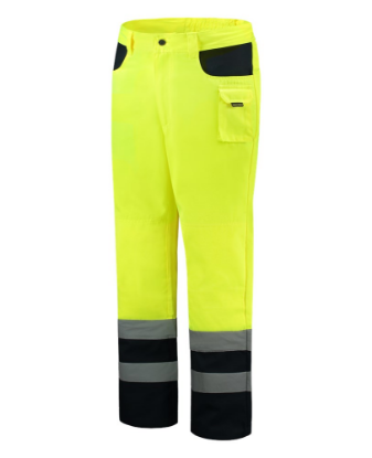 Afbeeldingen van TRICORP Werkbroek ISO20471 bi-colour 503002 fluor geel/navy 64