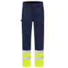 Afbeeldingen van TRICORP Werkbroek Multinorm bi-colour 503004 inkt/fluor geel 62