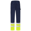 Afbeeldingen van TRICORP Werkbroek Multinorm bi-colour 503004 inkt/fluor geel 62
