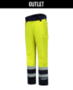 Afbeeldingen van TRICORP Werkbroek Multinorm bi-colour 503007 fluor geel/inkt 42