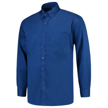Afbeeldingen van TRICORP Werkhemd met lange mouwen Basis 701004 royal blauw 2XL