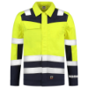 Afbeeldingen van TRICORP Werkjas Multinorm bi-colour 403015 fluor geel/inkt M