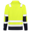 Afbeeldingen van TRICORP Werkjas Multinorm bi-colour 403015 fluor geel/inkt M
