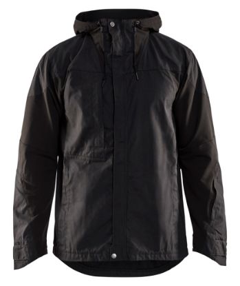 Afbeeldingen van BLÅKLÄDER Allround jack met stretch 4759 donkergrijs/zwart XS