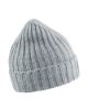Afbeeldingen van BLÅKLÄDER Beanie gebreid reflecterend 2027 grijs mêlee onesize