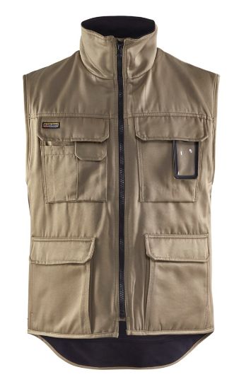Afbeeldingen van BLÅKLÄDER Bodywarmer 3801 khaki S