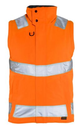 Afbeeldingen van BLÅKLÄDER Bodywarmer 3870 High Vis oranje 2XL