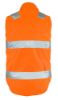 Afbeeldingen van BLÅKLÄDER Bodywarmer 3870 High Vis oranje XL