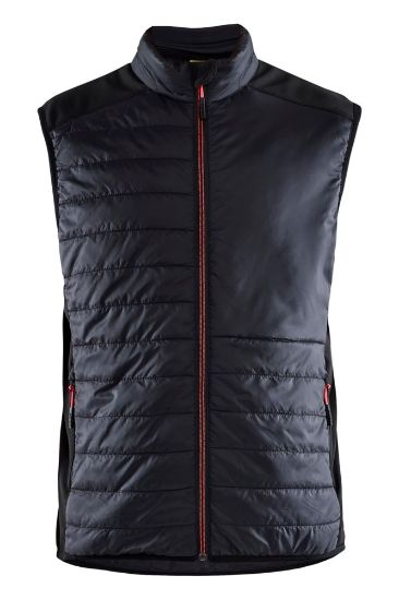 Afbeeldingen van BLÅKLÄDER Bodywarmer gevoerd 3863 zwart/rood S