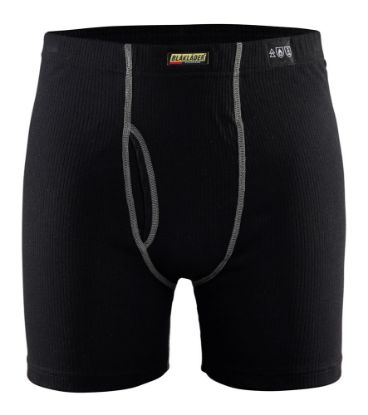 Afbeeldingen van BLÅKLÄDER Boxershort vlamvertragend 1828 zwart XL