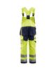 Afbeeldingen van BLÅKLÄDER Bretelbroek 2603 High Vis geel/marineblauw C64