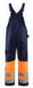 Afbeeldingen van BLÅKLÄDER Bretelbroek 2662 marineblauw/High Vis oranje C56