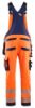 Afbeeldingen van BLÅKLÄDER Bretelbroek met 4-weg stretch 2626 High Vis oranje/marineblauw C52