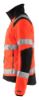 Afbeeldingen van BLÅKLÄDER Fleecejack winddicht 4888 High Vis rood/zwart M