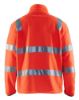 Afbeeldingen van BLÅKLÄDER Fleecejas 4833 High Vis rood M