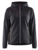 Afbeeldingen van BLÅKLÄDER Gebreid jack dames met softshell 5941 donkergrijs/zwart 3XL