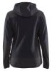 Afbeeldingen van BLÅKLÄDER Gebreid jack dames met softshell 5941 donkergrijs/zwart 3XL
