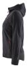 Afbeeldingen van BLÅKLÄDER Gebreid jack dames met softshell 5941 donkergrijs/zwart 3XL