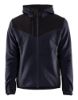 Afbeeldingen van BLÅKLÄDER Gebreid jack met softshell 5940 donker marineblauw/zwart L