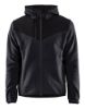 Afbeeldingen van BLÅKLÄDER Gebreid jack met softshell 5940 donkergrijs/zwart 4XL