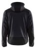 Afbeeldingen van BLÅKLÄDER Gebreid jack met softshell 5940 donkergrijs/zwart 4XL