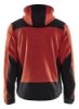 Afbeeldingen van BLÅKLÄDER Gebreid jack met softshell 5940 gebrand rood/zwart XL
